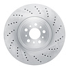 E-Line Drilled Brake Rotor, Fits Select BMW, Position: Right Front