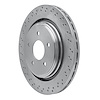 E-Line Drilled Brake Rotor, 2006-2013 GM, Position: Rear - image 1