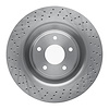 E-Line Drilled Brake Rotor, 2006-2013 GM, Position: Front - image 1
