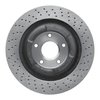 E-Line Drilled Brake Rotor, 2006-2013 GM, Position: Front - image 2
