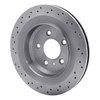 E-Line Drilled Brake Rotor, 2005-2008 GM, Position: Rear - image 3