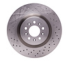 E-Line Drilled Brake Rotor, 2005-2006 Ford/Lincoln/Mercury/Mazda, Position: Front - image 1