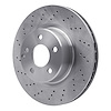 E-Line Drilled Brake Rotor, 2002-2006 Mercedes-Benz, Position: Front - image 1