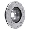 E-Line Drilled Brake Rotor, 2001-2003 Mercedes-Benz, Position: Front - image 2