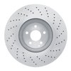E-Line Drilled Brake Rotor, 2003-2006 Mercedes-Benz, Position: Front - image 3