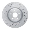 E-Line Drilled Brake Rotor, 2003-2006 Mercedes-Benz, Position: Front - image 4