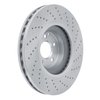 E-Line Drilled Brake Rotor, 2003-2016 Mercedes-Benz, Position: Front - image 3