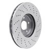 E-Line Drilled Brake Rotor, 2002-2009 Mercedes-Benz, Position: Front - image 2