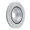 E-Line Drilled Brake Rotor, 2003-2011 Mercedes-Benz, Position: Rear - image 2