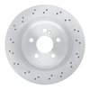 E-Line Drilled Brake Rotor, 2003-2011 Mercedes-Benz, Position: Rear - image 4