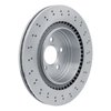 E-Line Drilled Brake Rotor, 2005-2006 Mercedes-Benz, Position: Rear - image 4