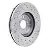 E-Line Drilled Brake Rotor, 2003-2011 Mercedes-Benz, Position: Front - image 1