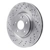 E-Line Drilled Brake Rotor, 2003-2011 Mercedes-Benz, Position: Front - image 4
