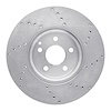 E-Line Drilled Brake Rotor, 2008-2016 Mercedes-Benz, Position: Front - image 1