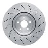 E-Line Drilled Brake Rotor, 2012-2018 Mercedes-Benz, Position: Front - image 3