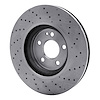 E-Line Drilled Brake Rotor, 2014-2020 Fits Multiple Makes/Models, Position: Front - image 1
