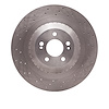 E-Line Drilled Brake Rotor, 2015-2017 Mercedes-Benz, Position: Rear - image 1