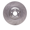 E-Line Drilled Brake Rotor, 2015-2017 Mercedes-Benz, Position: Front - image 1