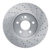 E-Line Drilled Brake Rotor, 2012-2017 Mercedes-Benz, Position: Front - image 2