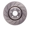 E-Line Drilled Brake Rotor, 2015-2017 Mercedes-Benz, Position: Front - image 2