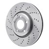 E-Line Drilled Brake Rotor, 2015-2017 Mercedes-Benz, Position: Front - image 3