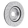 E-Line Drilled Brake Rotor, 2012-2019 Mercedes-Benz, Position: Front - image 1