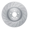 E-Line Drilled Brake Rotor, 2012-2019 Mercedes-Benz, Position: Front - image 1
