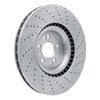 E-Line Drilled Brake Rotor, 2012-2019 Mercedes-Benz, Position: Front - image 2