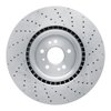 E-Line Drilled Brake Rotor, 2012-2019 Mercedes-Benz, Position: Front - image 4