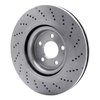 E-Line Drilled Brake Rotor, 2015-2017 Mercedes-Benz, Position: Front - image 2