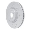 E-Line Drilled Brake Rotor, Fits Select Mercedes-Benz, Position: Front - image 2