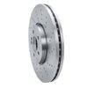 E-Line Drilled Brake Rotor, Fits Select Mercedes-Benz, Position: Front - image 3