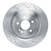 E-Line Drilled Brake Rotor, Fits Select Mercedes-Benz, Position: Rear - image 1