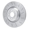 E-Line Drilled Brake Rotor, Fits Select Mercedes-Benz, Position: Front - image 2