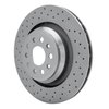 E-Line Drilled Brake Rotor, 2014-2020 Maserati, Position: Rear - image 2