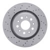 E-Line Drilled Brake Rotor, 2017-2020 Maserati, Position: Rear - image 4
