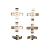 Disc Brake Hardware Kit, 2013-2021 Audi/Porsche/Volkswagen, Position: Front - image 1