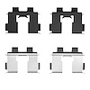 Disc Brake Hardware Kit, 2007-2009 Kia/Hyundai/Genesis, Position: Front - image 1