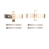Disc Brake Hardware Kit, 2010-2016 Kia/Hyundai/Genesis, Position: Front - image 1