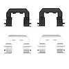 Disc Brake Hardware Kit, 2011-2017 Fits Multiple Makes/Models, Position: Rear - image 1
