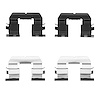Disc Brake Hardware Kit, 2010-2017 Kia/Hyundai/Genesis, Position: Rear - image 1