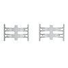 Disc Brake Hardware Kit, Fits Select Kia/Hyundai/Genesis, Position: Front