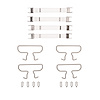 Disc Brake Hardware Kit, 1972-1981 Subaru, Position: Front - image 1