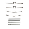 Disc Brake Hardware Kit, 1973-1997 Jaguar, Position: Front - image 1