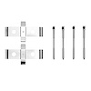 Disc Brake Hardware Kit, 2003-2006 Fits Multiple Makes/Models, Position: Rear - image 1