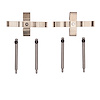 Disc Brake Hardware Kit, 2003-2005 Jaguar, Position: Rear - image 1