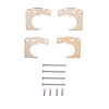 Disc Brake Hardware Kit, 1965-1980 Fits Multiple Makes/Models, Position: Rear - image 1