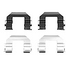 Disc Brake Hardware Kit, 2004-2009 Kia/Hyundai/Genesis, Position: Front - image 1