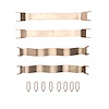 Disc Brake Hardware Kit, 1971-1983 Renault, Position: Front