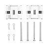 Disc Brake Hardware Kit, 1967-1987 Volvo, Position: Rear - image 1